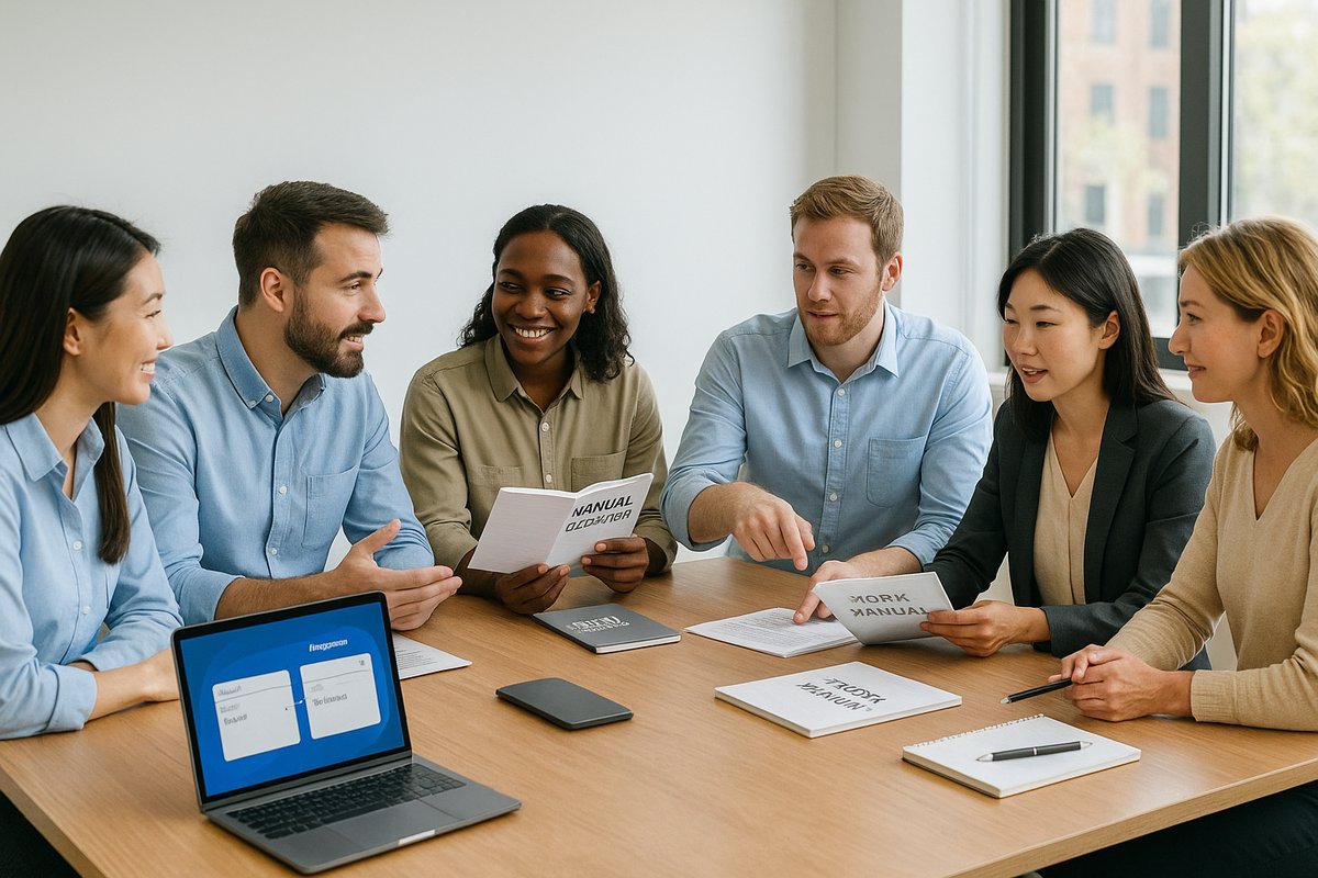 社内体制作り・教育・生活支援イメージ