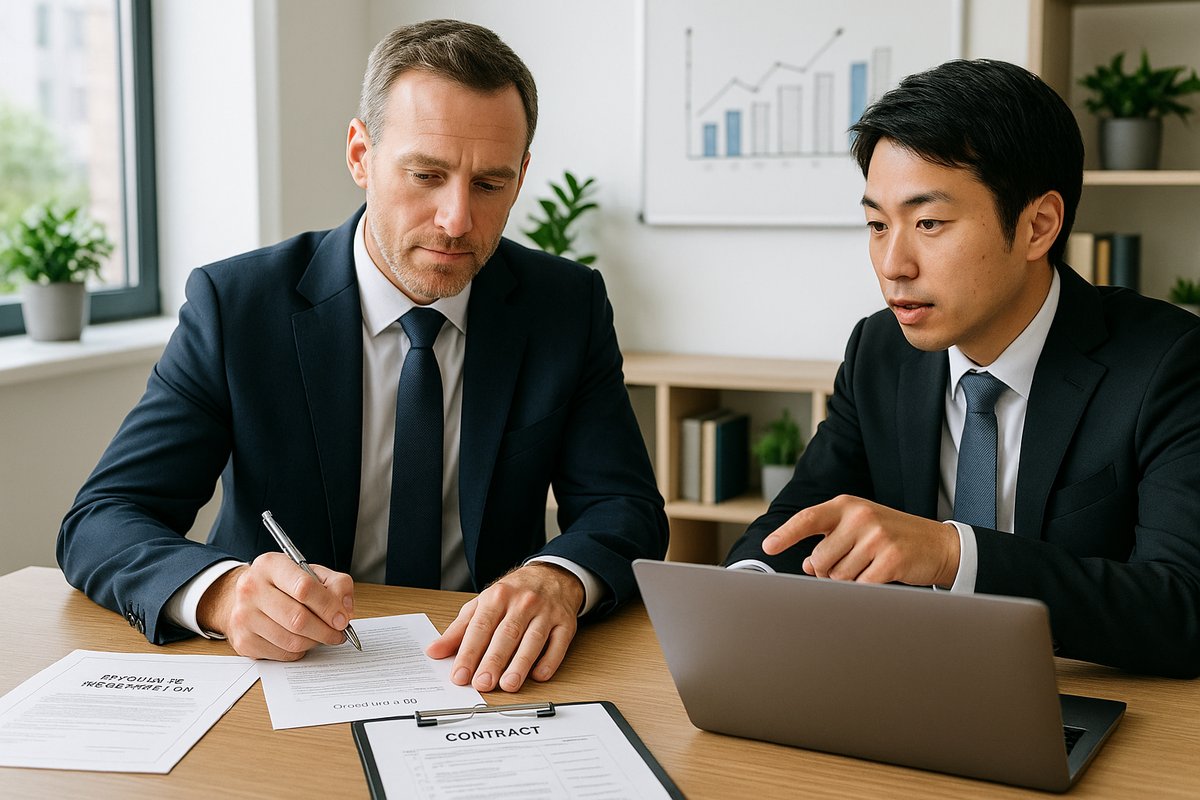 経営管理ビザの申請書類イメージ