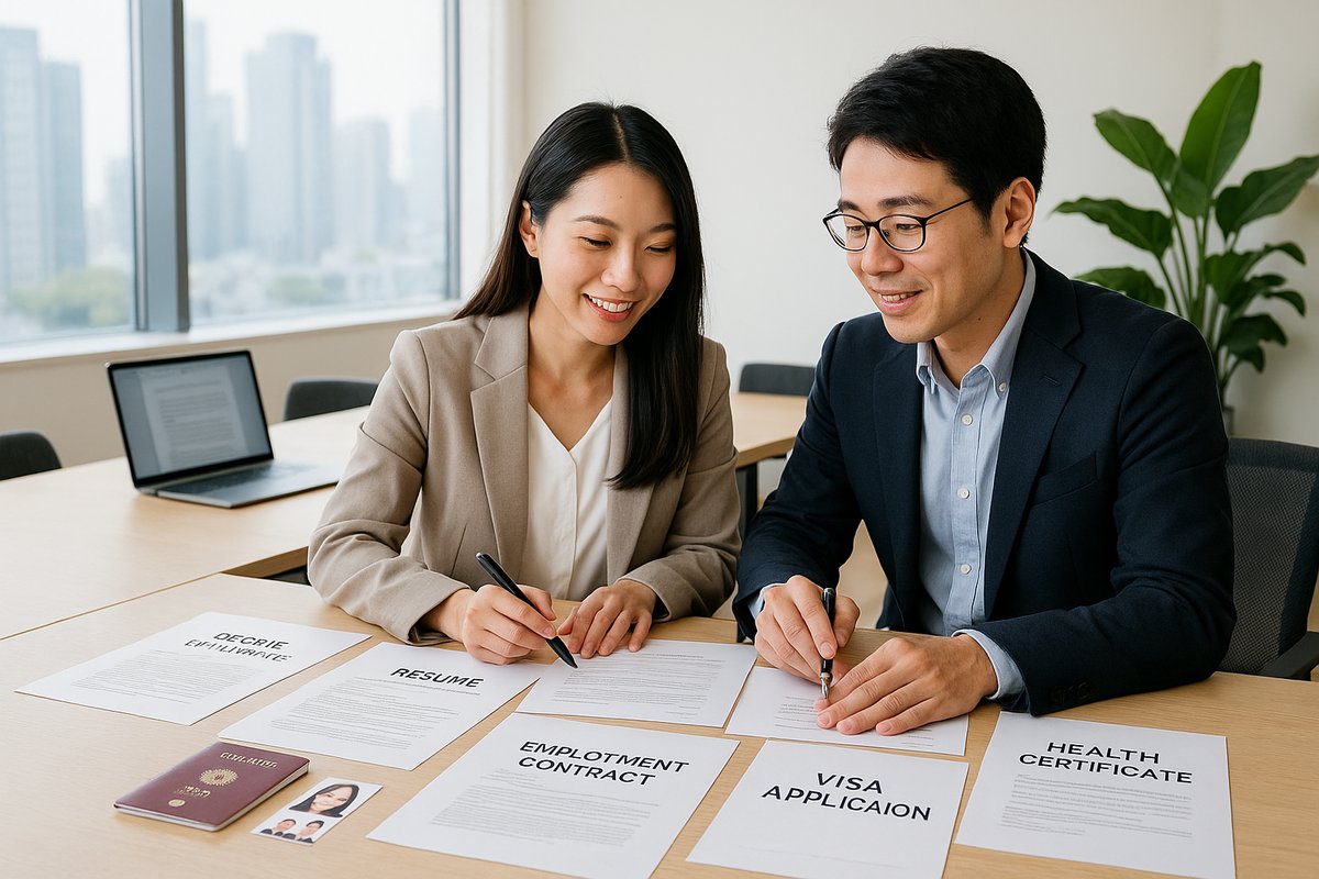 台湾就労ビザ取得の要件と必要書類