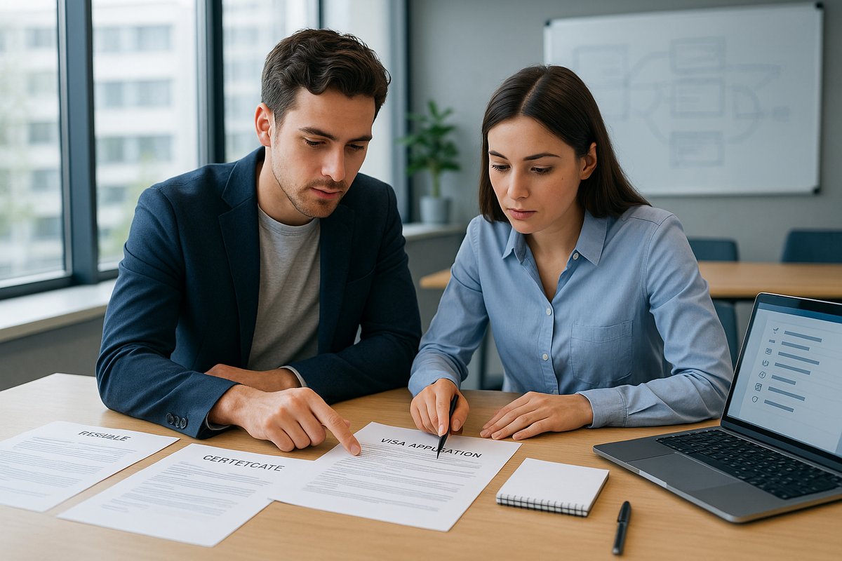 ビザ取得アドバイス
