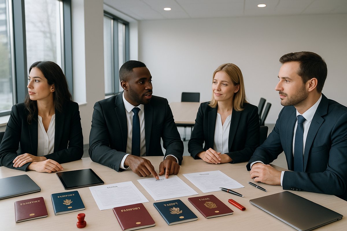 アンゴラ就労ビザ制度イメージ