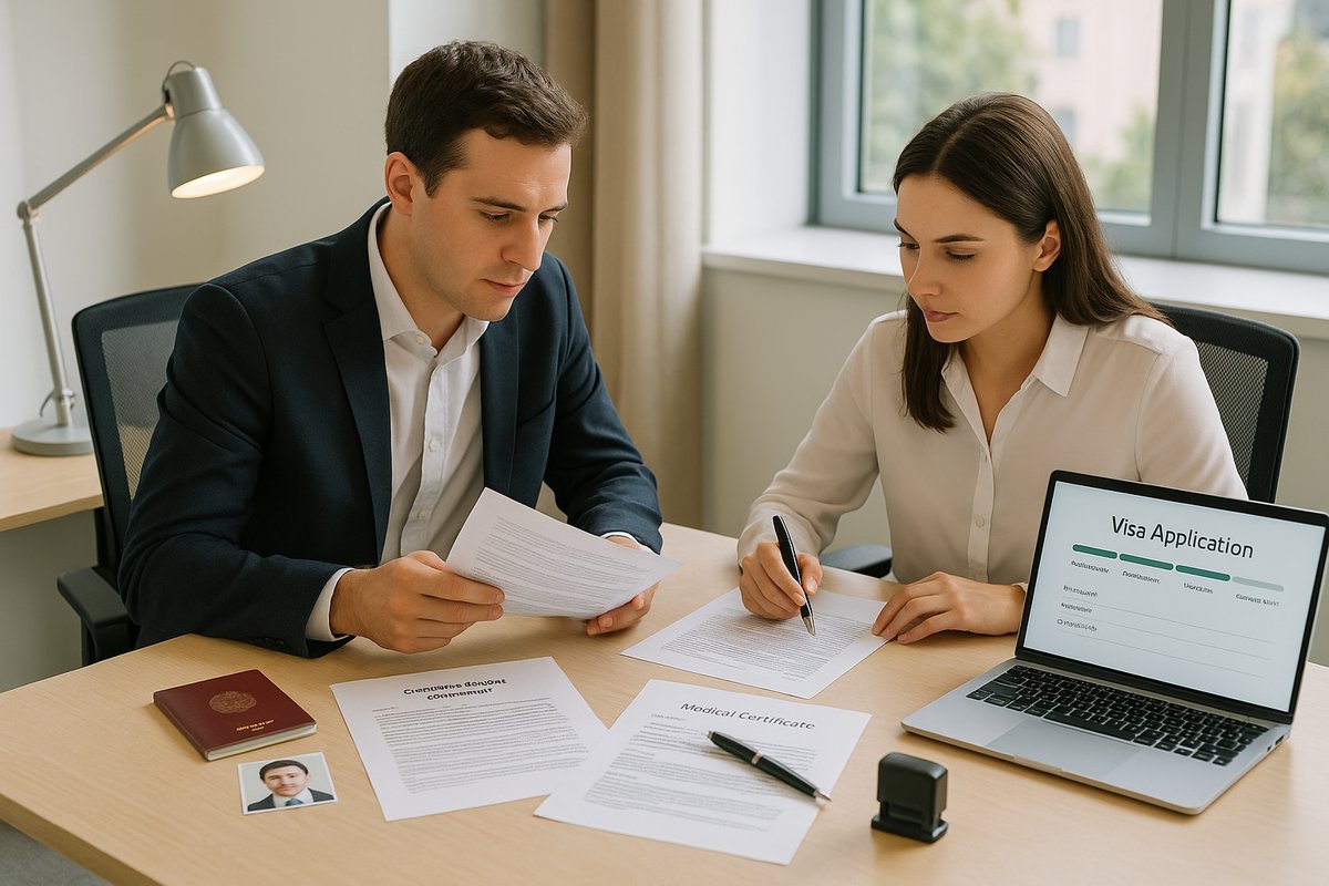 アンゴラビザ取得プロセス