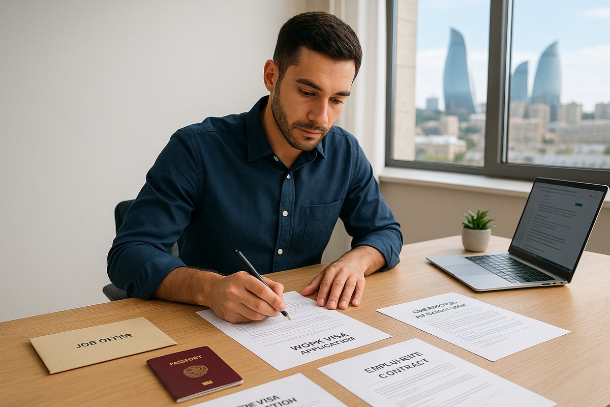 アゼルバイジャン就労ビザ徹底解説！必要書類や申請フローも完全網羅
